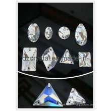 Perles facettées en cristal pour la décoration de vêtements